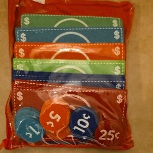 Colorful Play Money Set for Home Games
